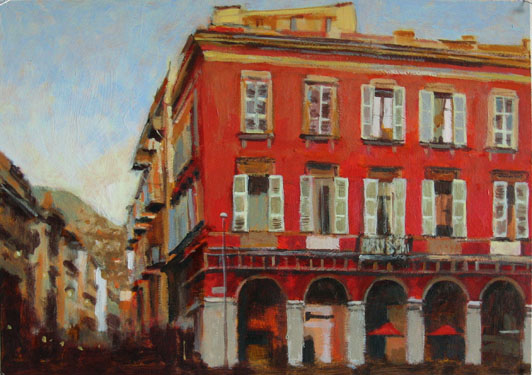 Red Building,Nice